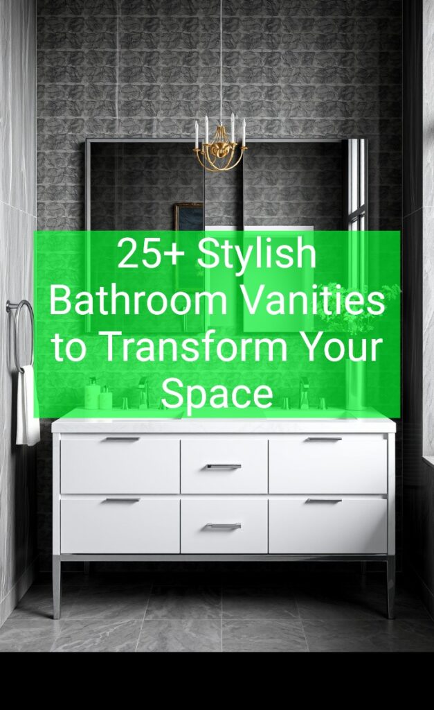 25+ Stylish Bathroom Vanities to Transform Your Space