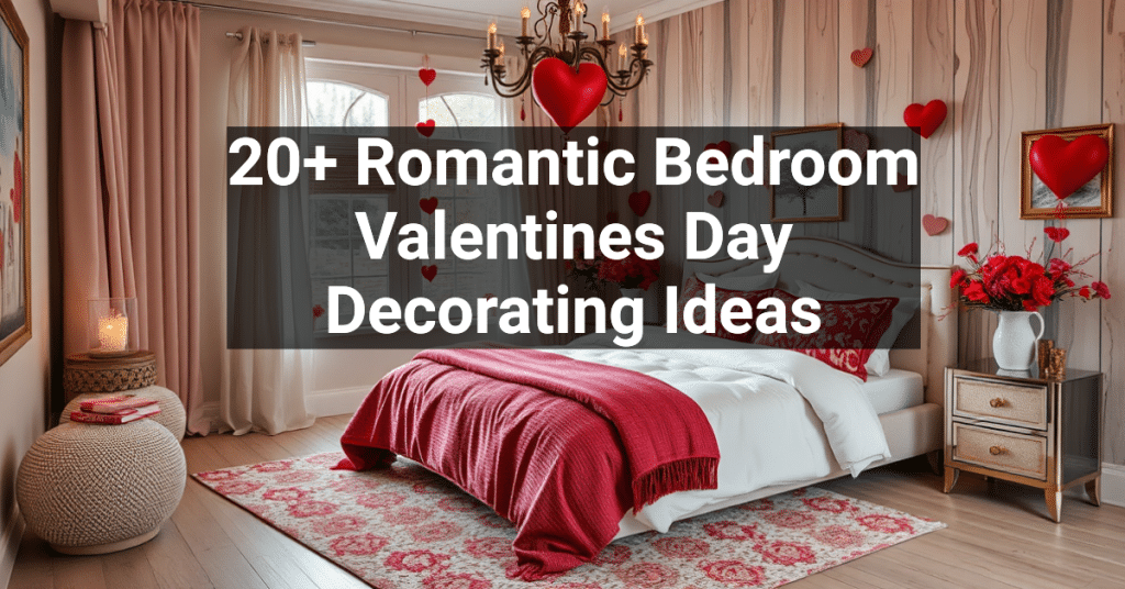 20+ Romantic Bedroom Valentines Day Decorating Ideas