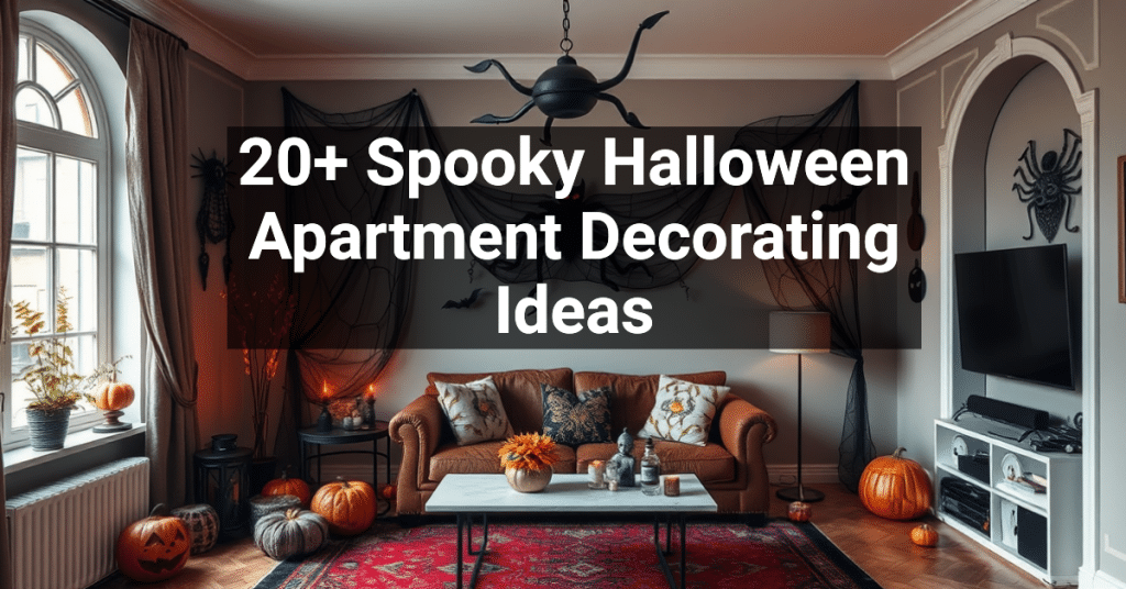 20+ Spooky Halloween Apartment Decorating Ideas