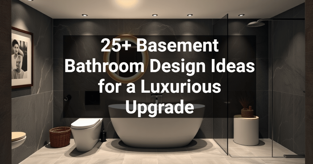 25+ Basement Bathroom Design Ideas for a Luxurious Upgrade