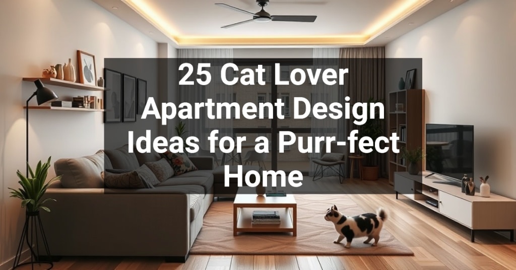 25 Cat Lover Apartment Design Ideas for a Purr-fect Home