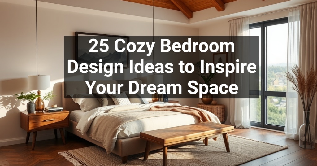 25 Cozy Bedroom Design Ideas to Inspire Your Dream Space