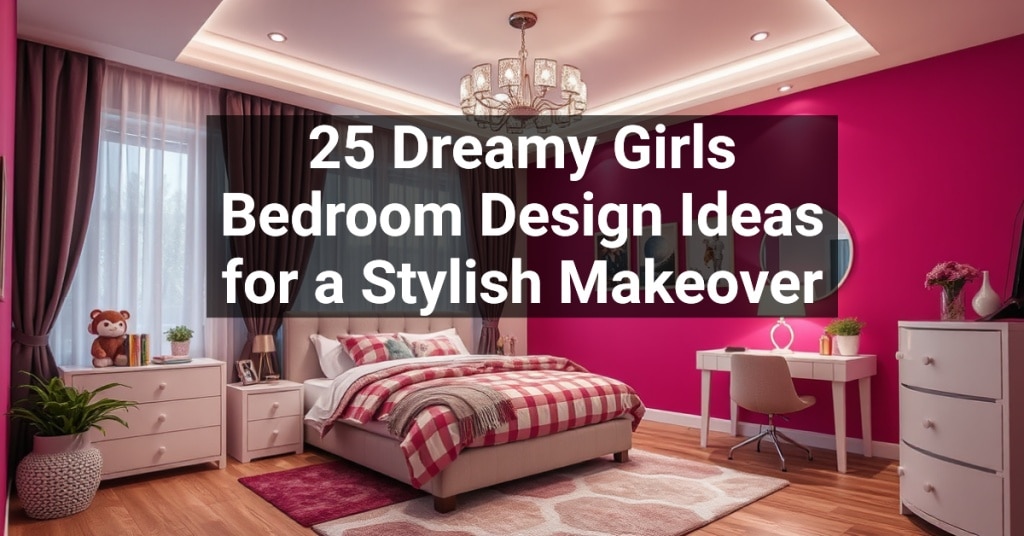 25 Dreamy Girls Bedroom Design Ideas for a Stylish Makeover