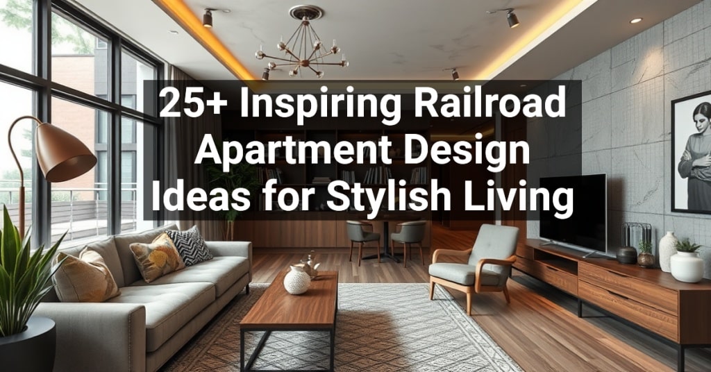 25+ Inspiring Railroad Apartment Design Ideas for Stylish Living