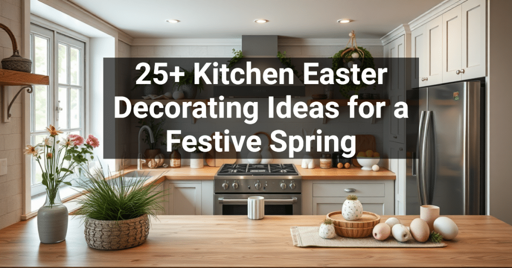 25+ Kitchen Easter Decorating Ideas for a Festive Spring