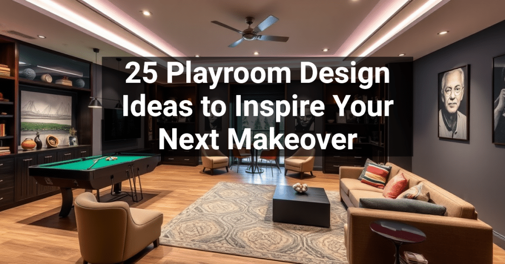 25 Playroom Design Ideas to Inspire Your Next Makeover