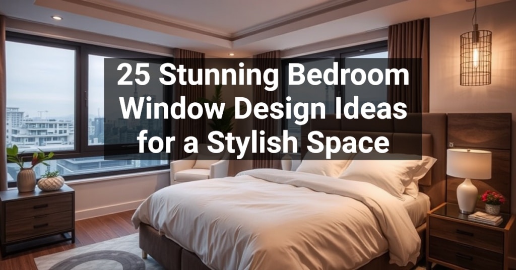 25 Stunning Bedroom Window Design Ideas for a Stylish Space