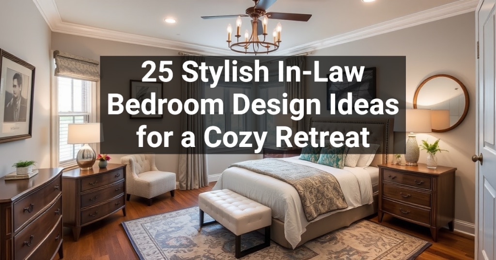 25 Stylish In-Law Bedroom Design Ideas for a Cozy Retreat