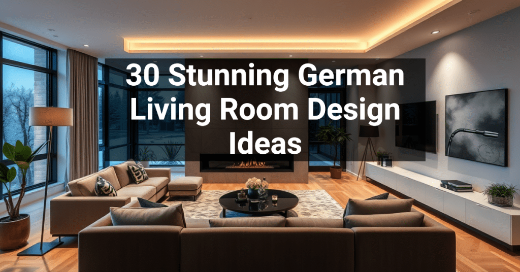 30 Stunning German Living Room Design Ideas