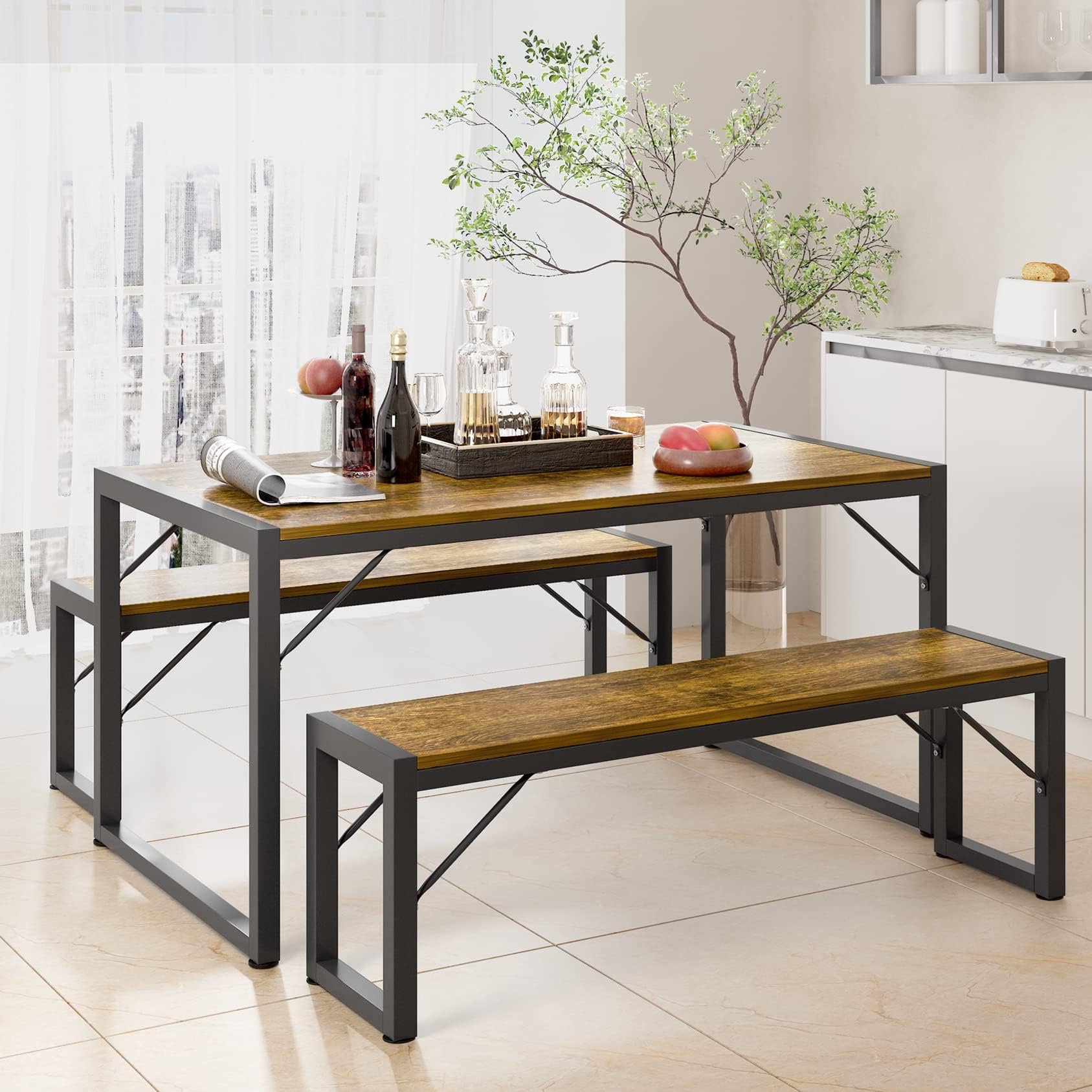 11 Best Metal Dining Tables