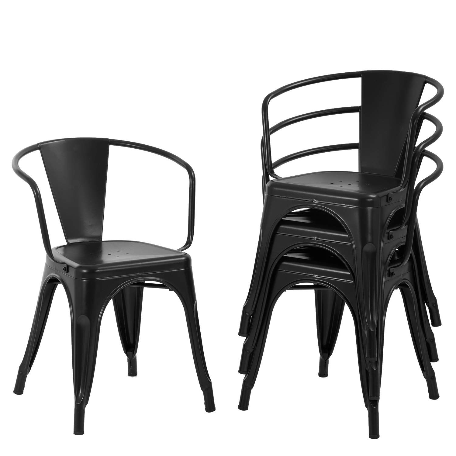 12 Best Metal Dining Chairs