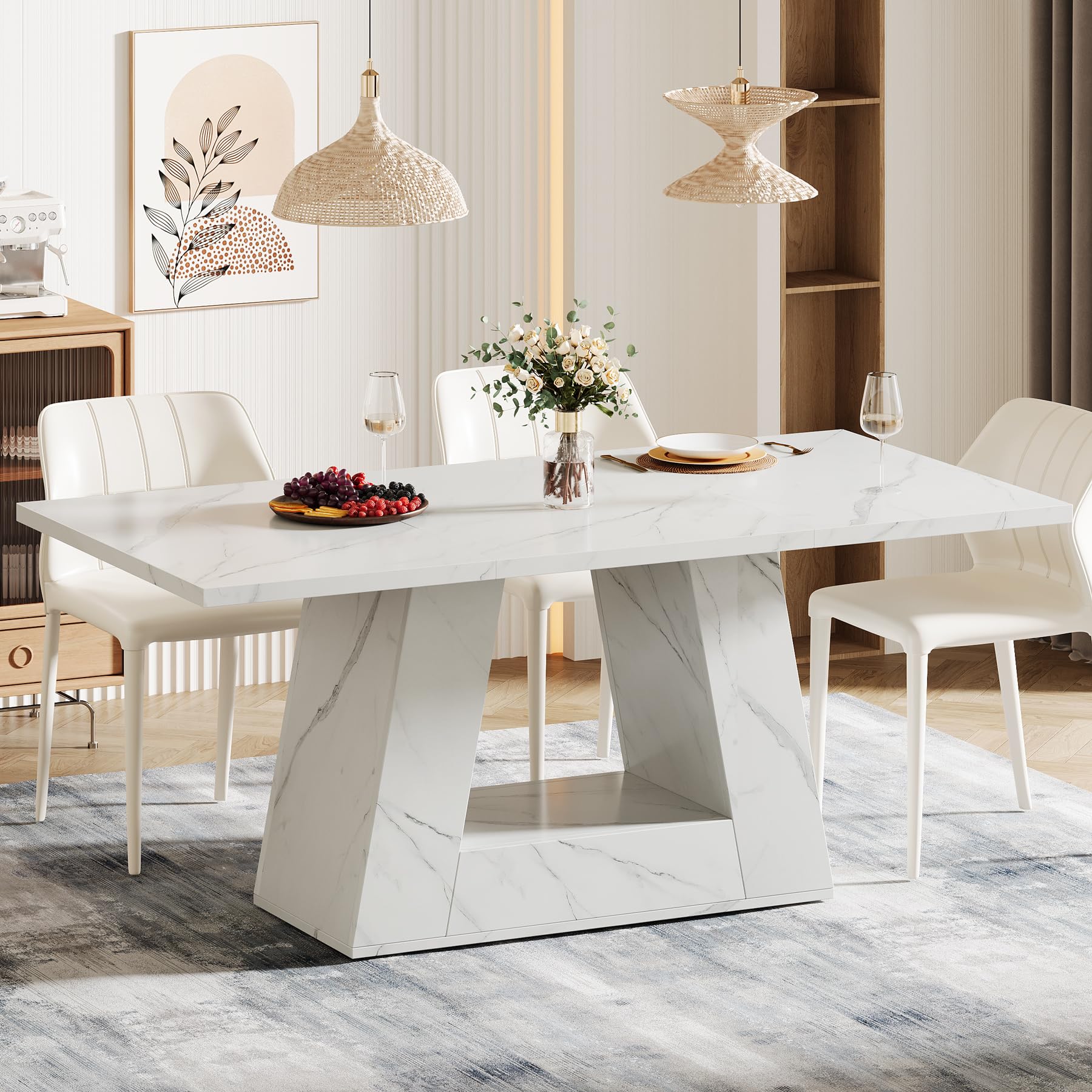 12 Best Mixed Material Dining Tables