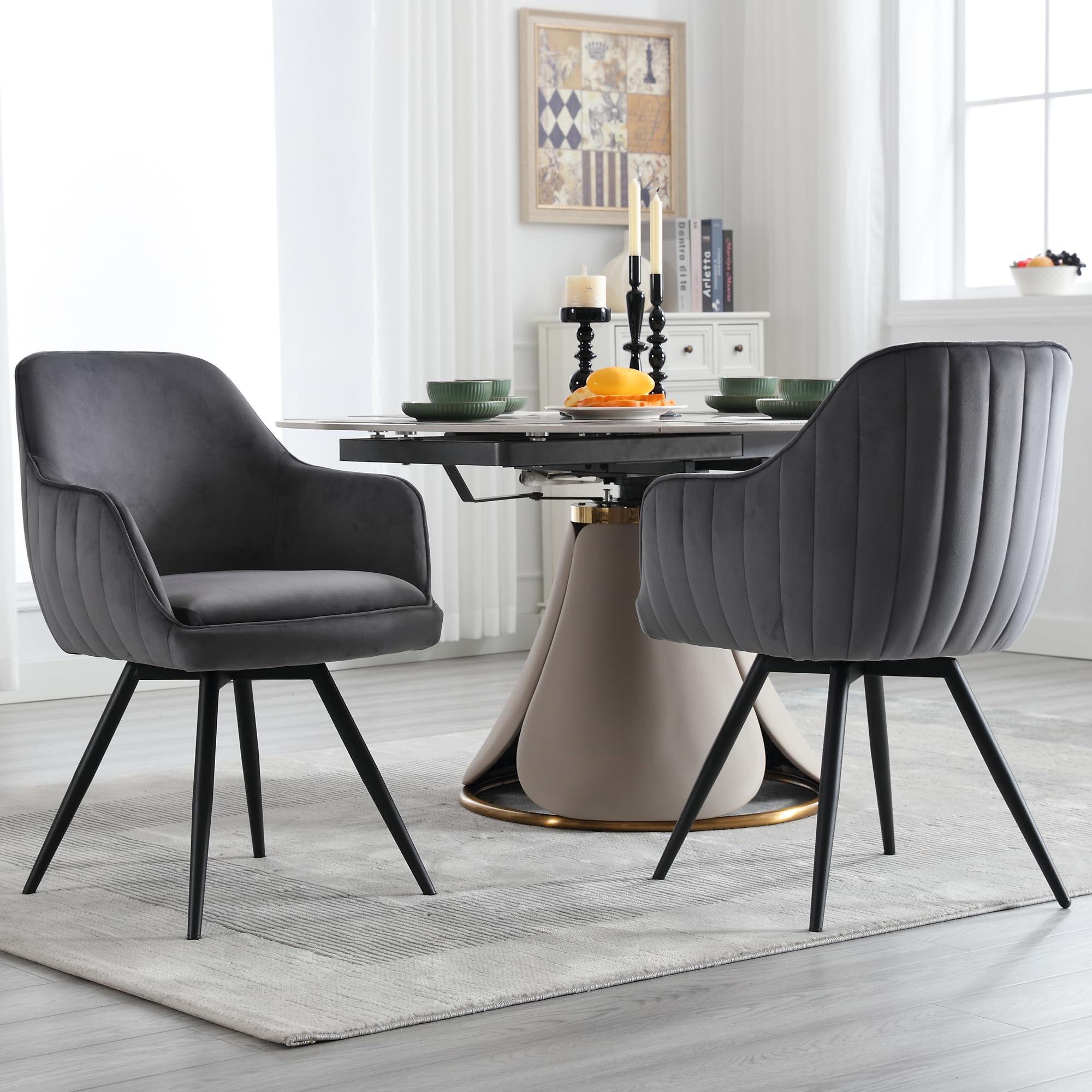 12 Best Swivel Dining Chairs