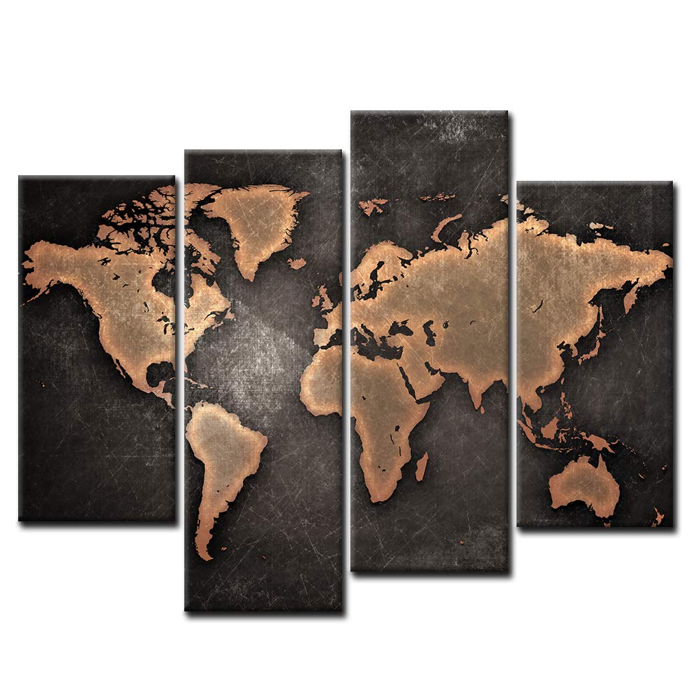 13 Best Map Wall Art