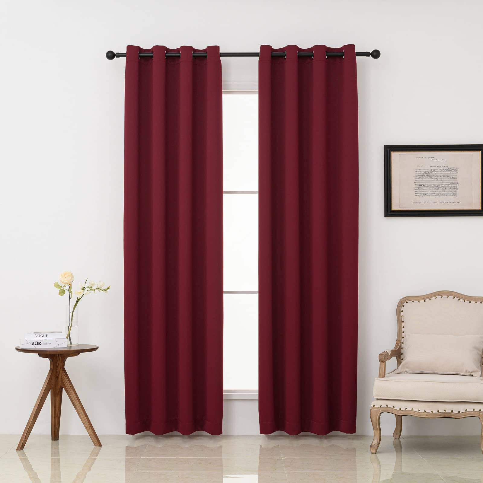 1 Best Burgundy Curtains