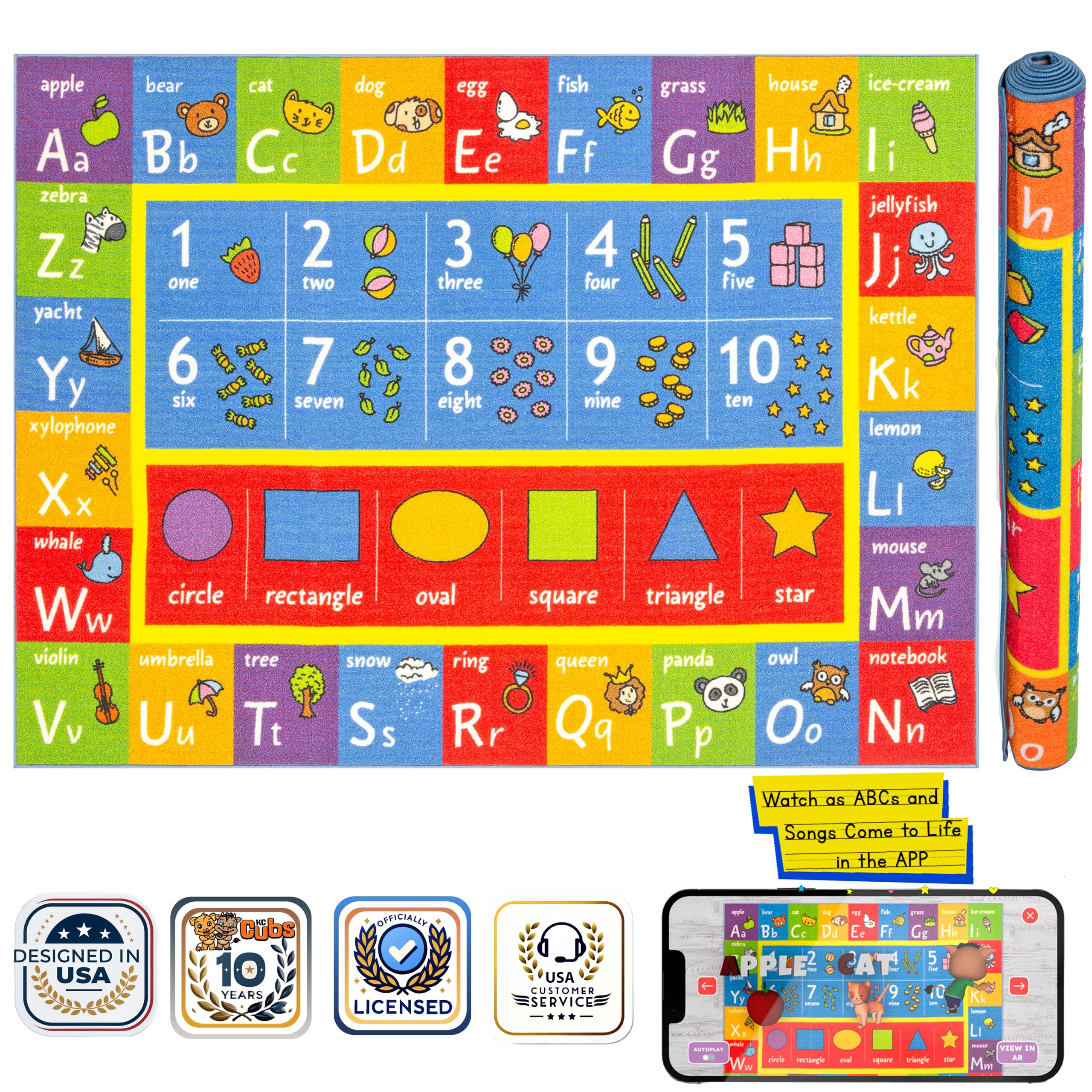 1 Best Educational Rugs