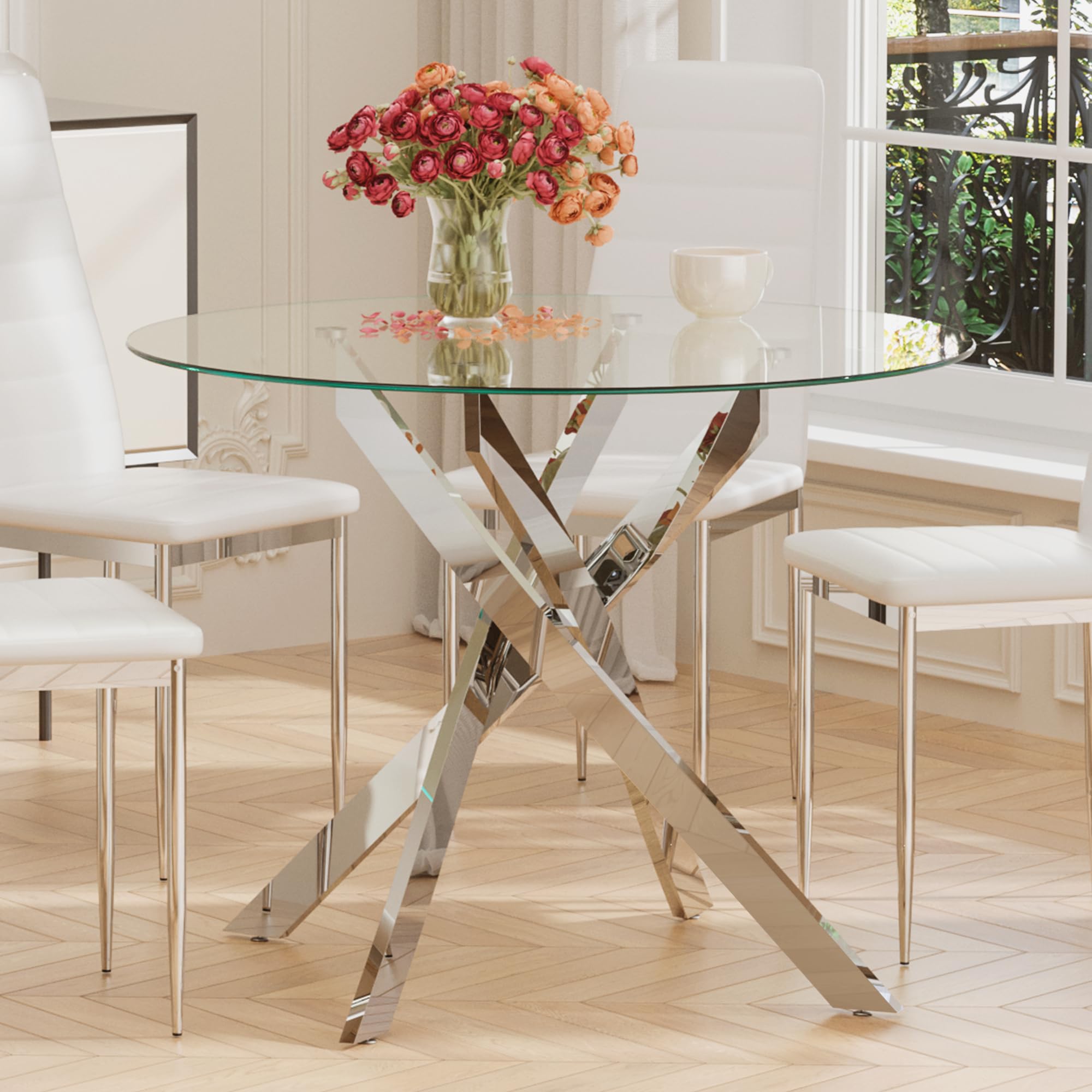 1 Best Glass Dining Tables