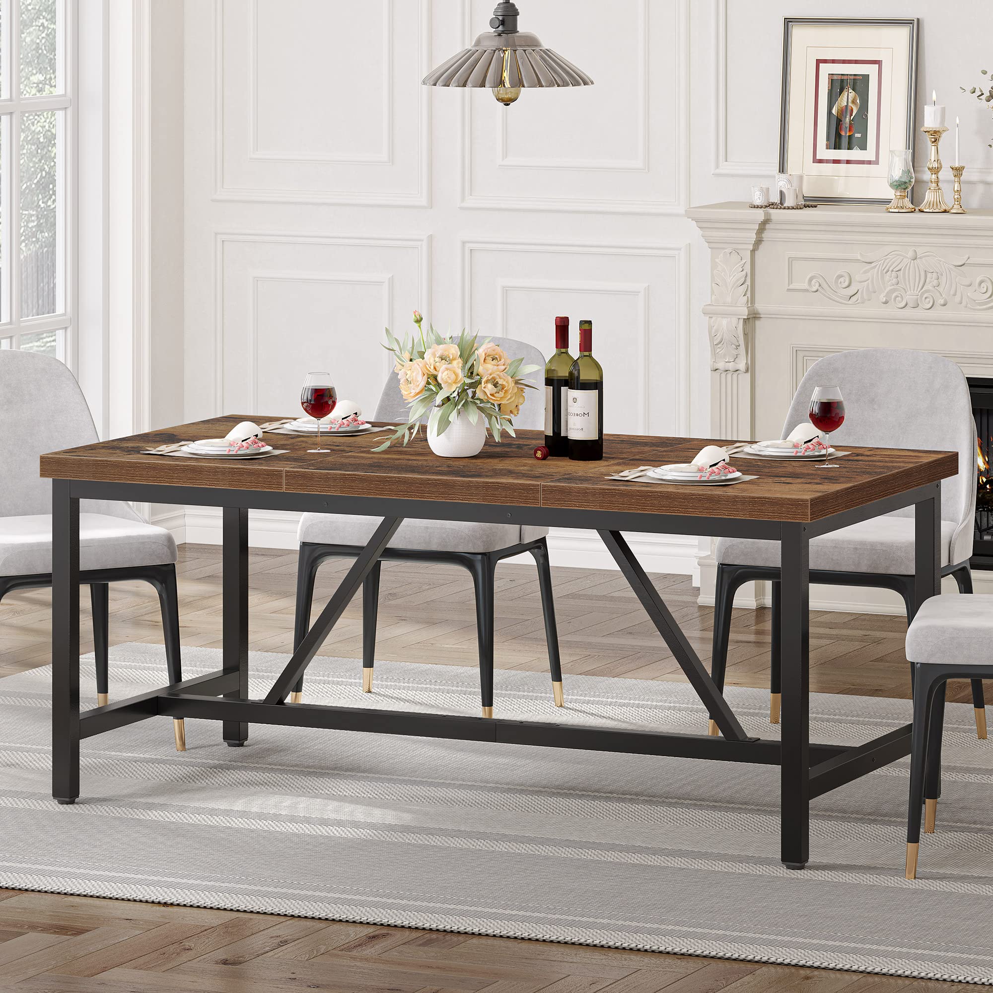 1 Best Industrial Dining Tables