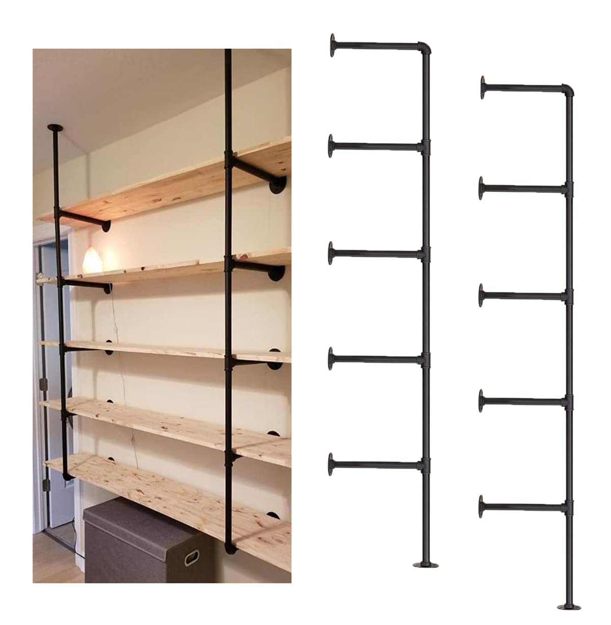 1 Best Industrial Pipe Shelves