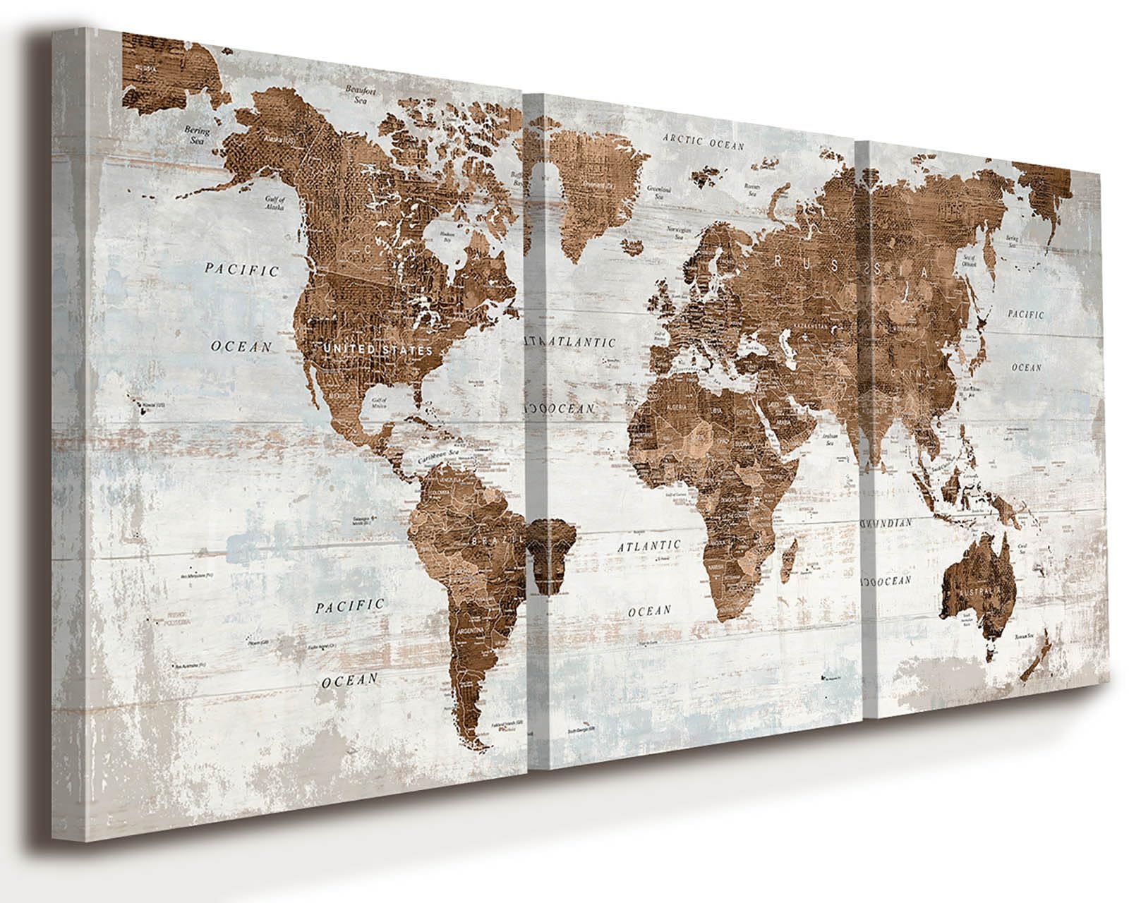 1 Best Map Wall Art