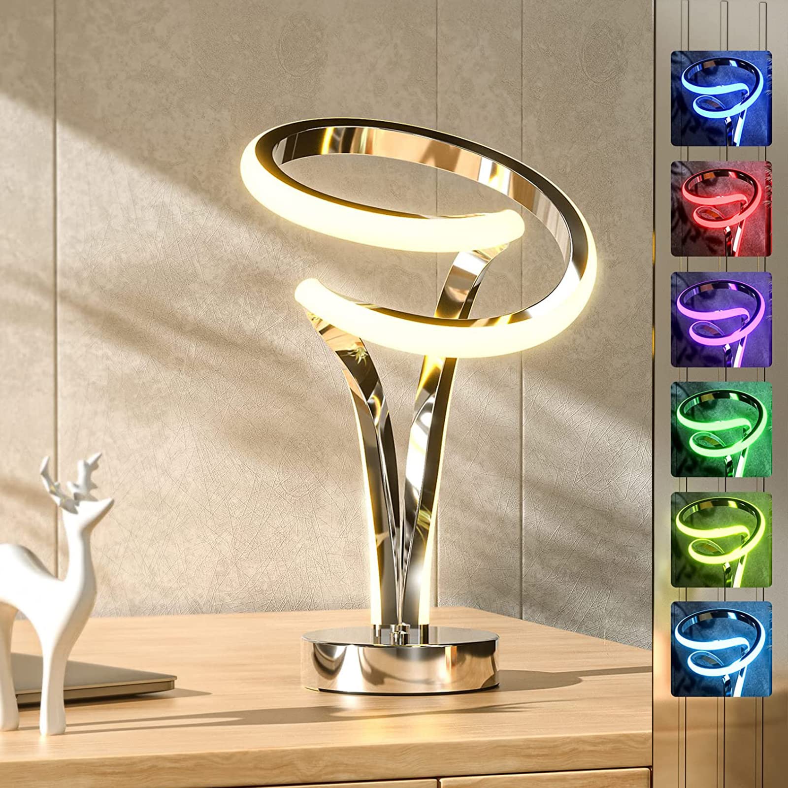 1 Best Modern Spiral Rgb Table Lamps