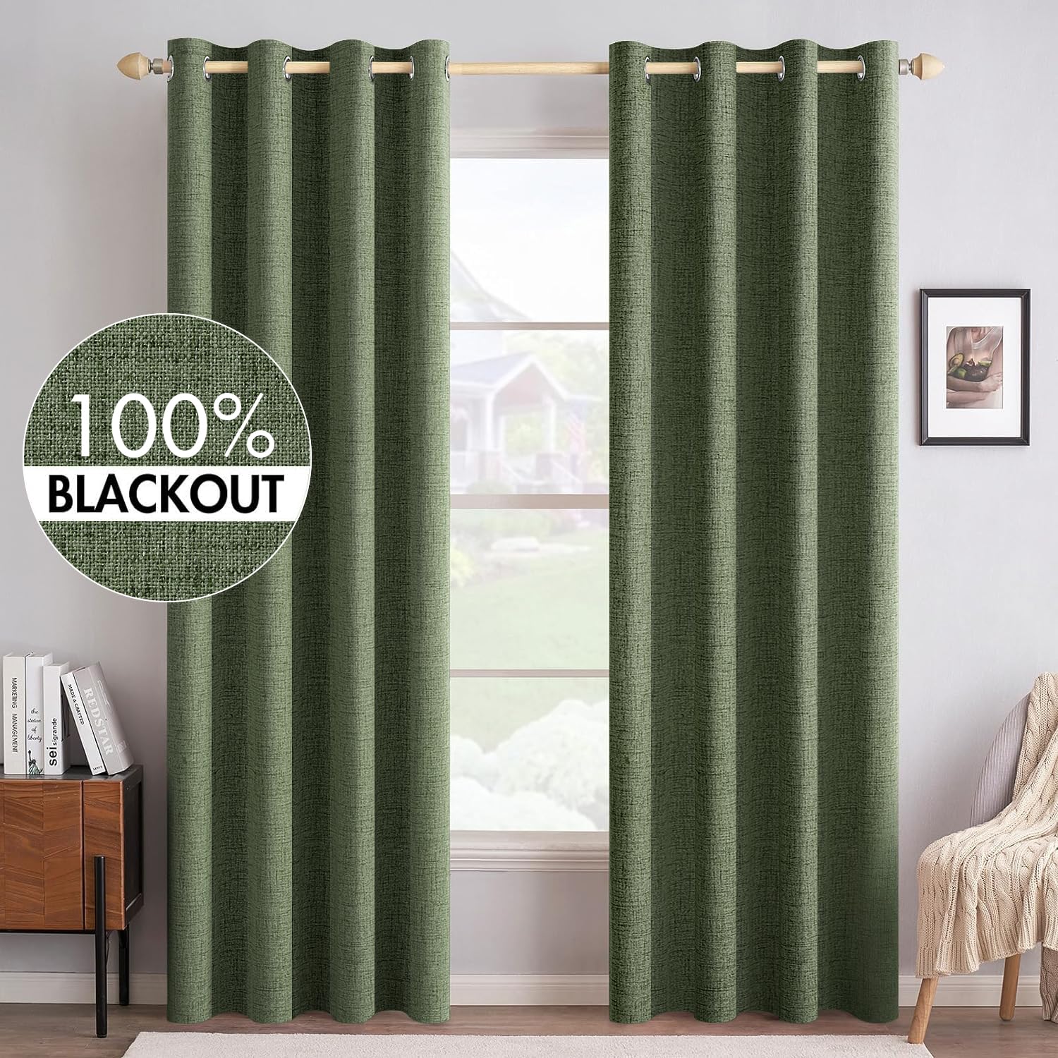 1 Best Olive Curtains