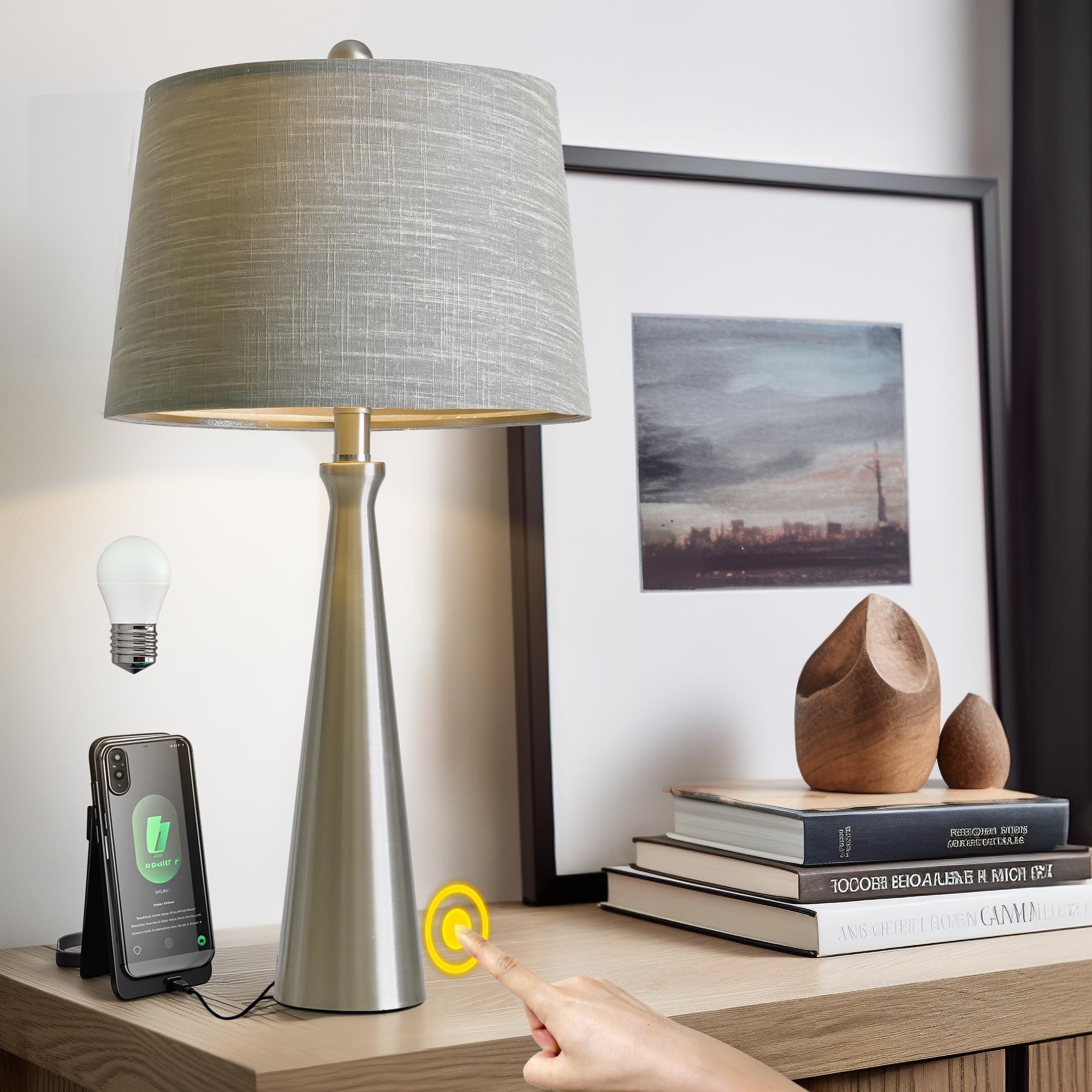 1 Best Silver Table Lamps