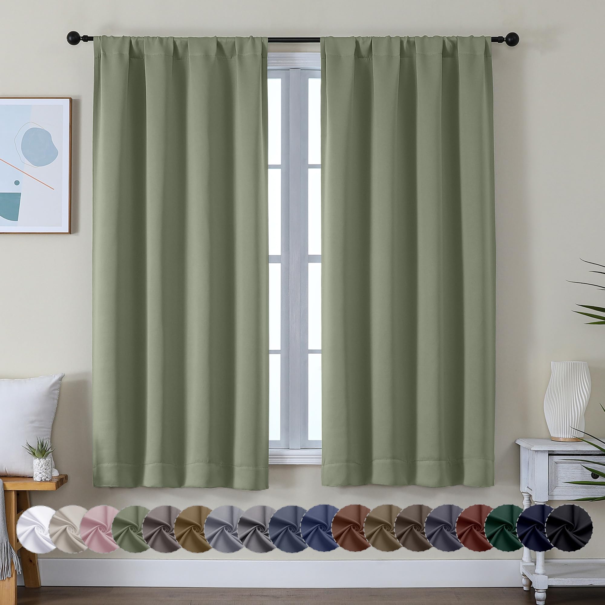 1 Best Solid Color Curtains