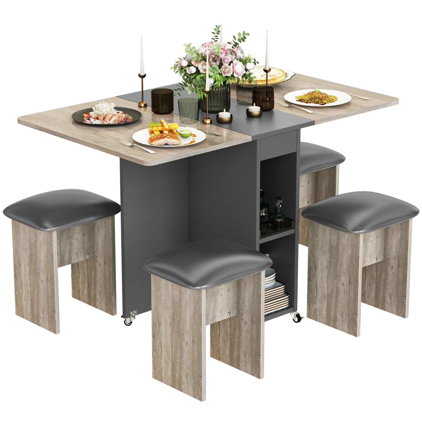 1 Best Space Saving Dining Tables