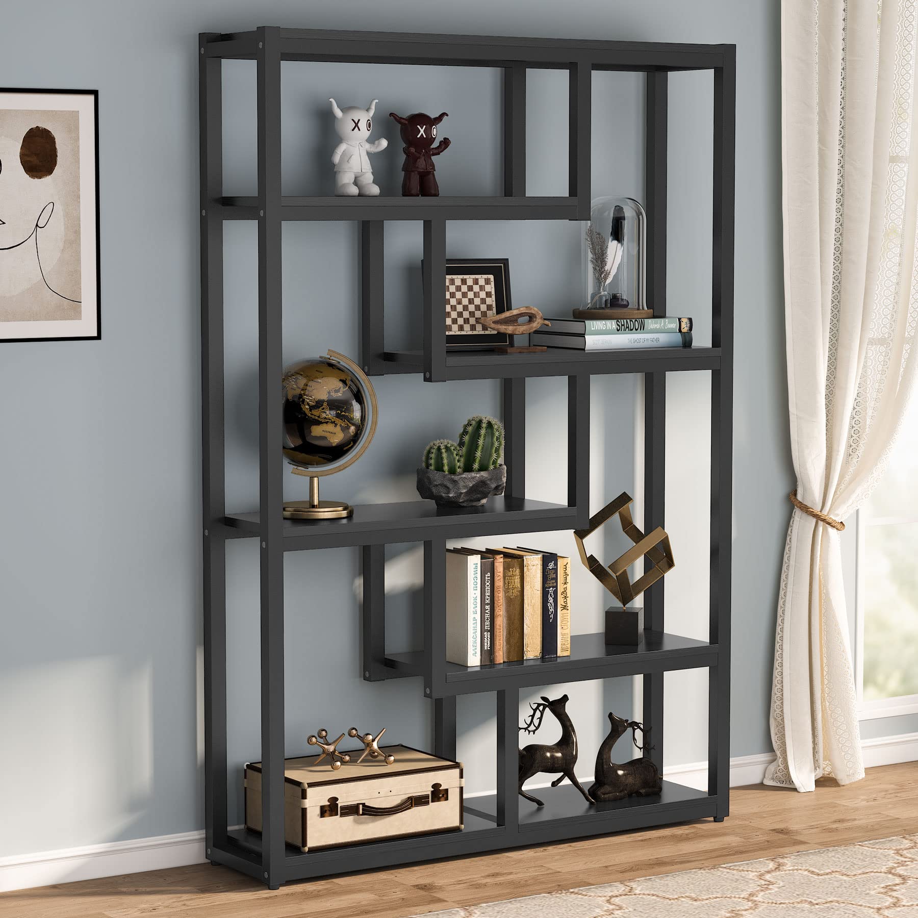 1 Best Staggered Shelves