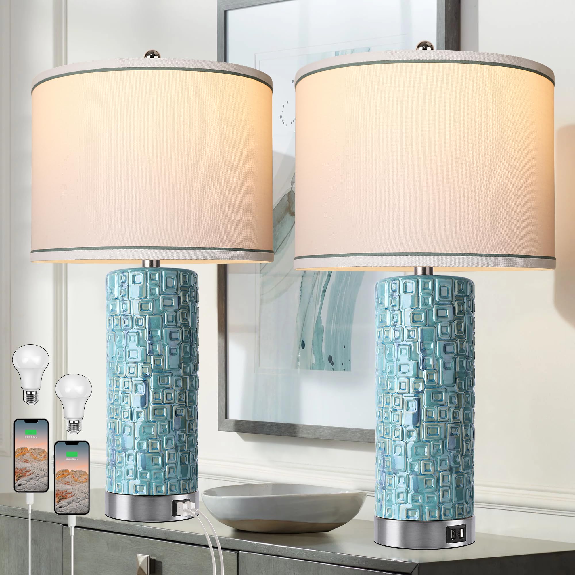 1 Best Teal Table Lamps