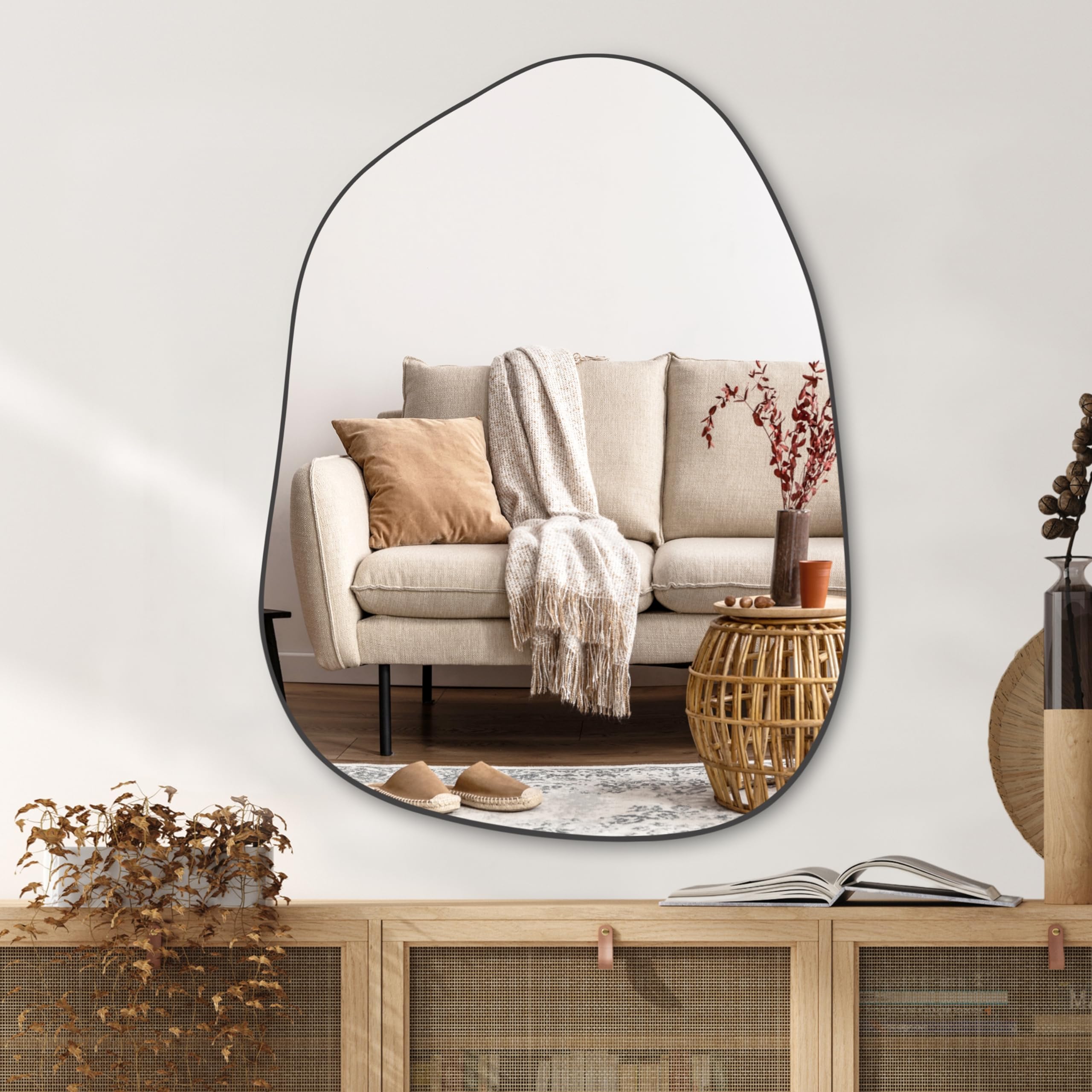 1 Best Textured Frame Mirrors