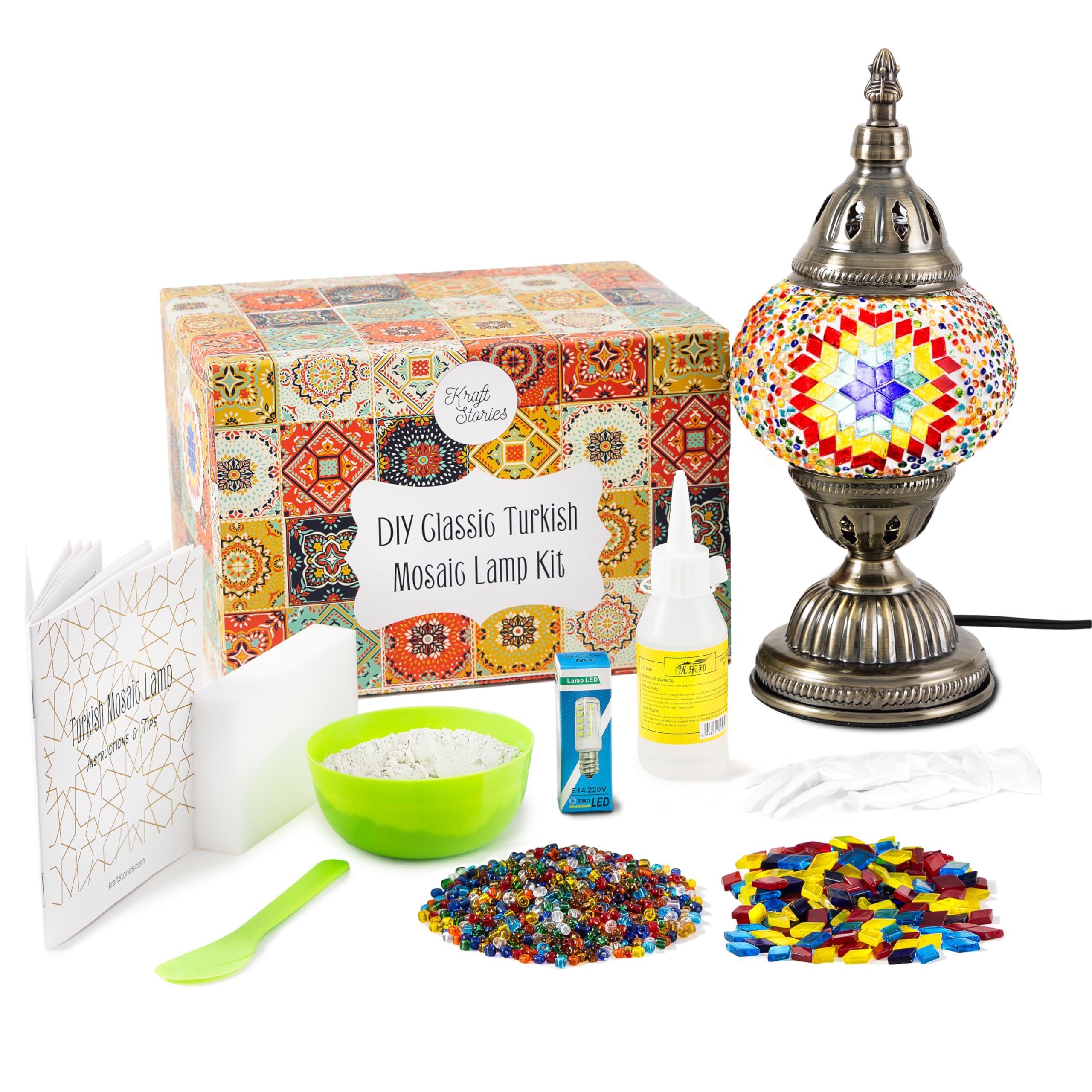 1 Best Turkish Mosaic Table Lampss