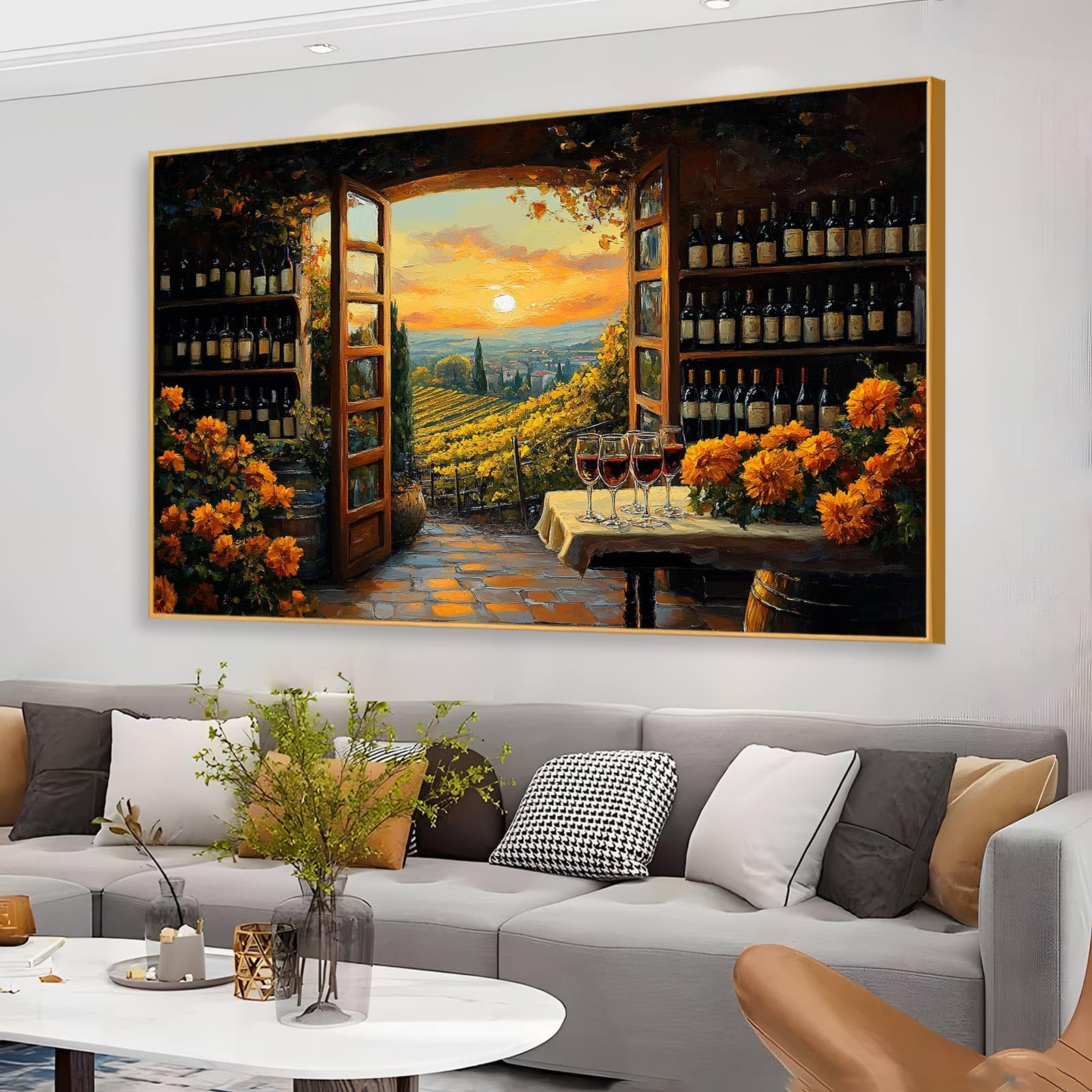 1 Best Wine Cellar Wall Art