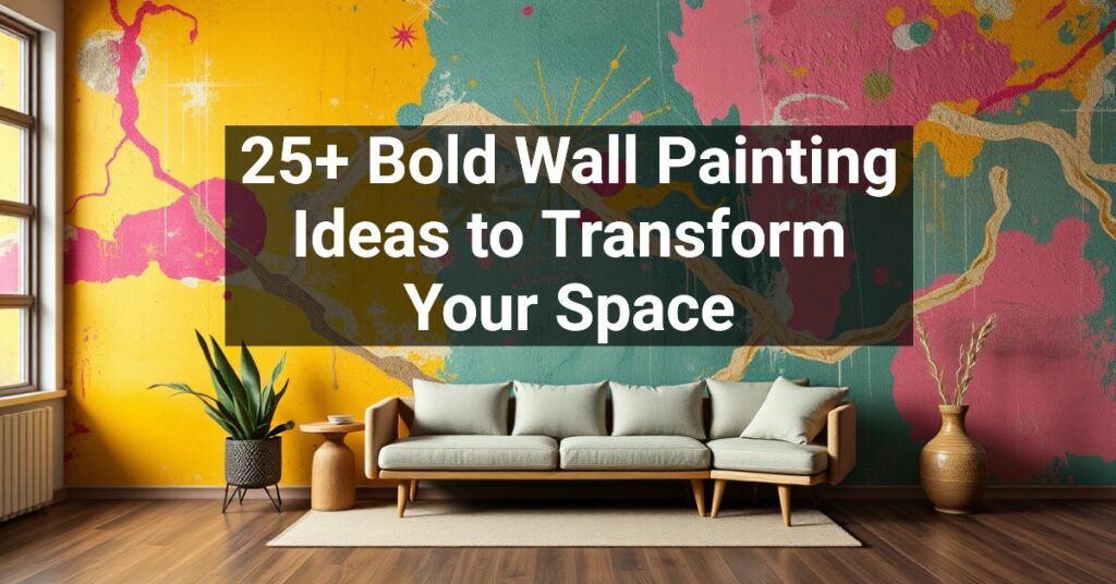 25+ Bold Wall Painting Ideas to Transform Your Space