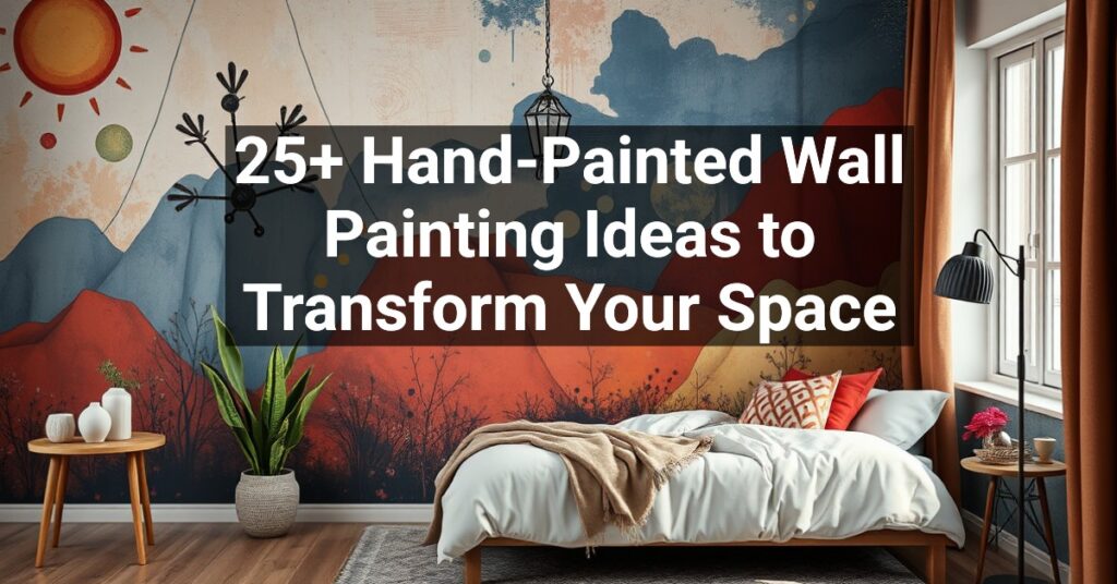 25+ Hand-Painted Wall Painting Ideas to Transform Your Space