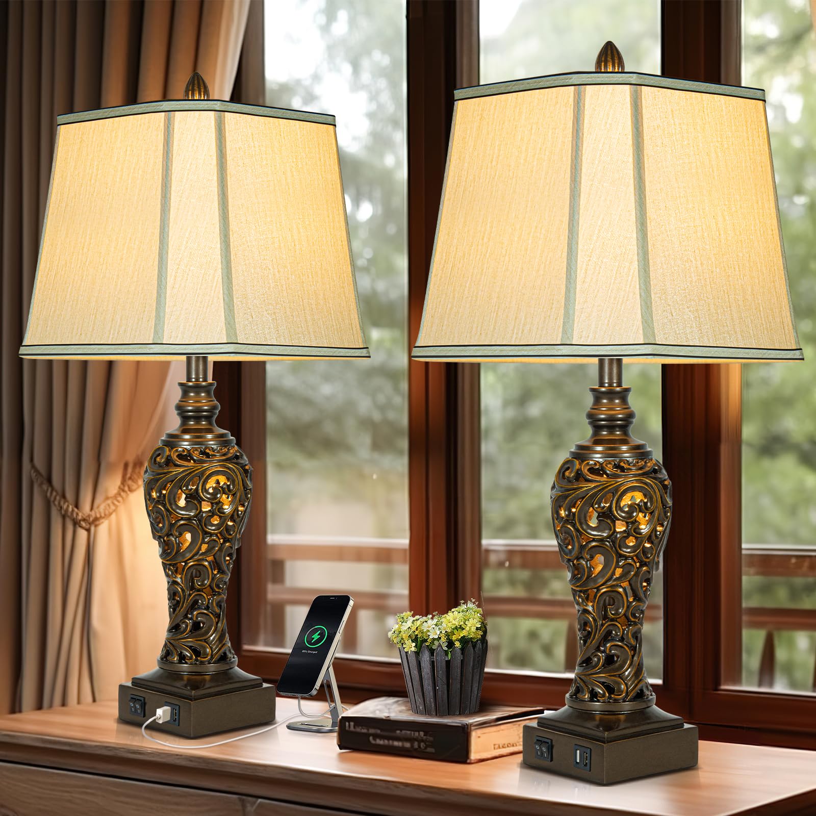 2 Best Brown Table Lamps