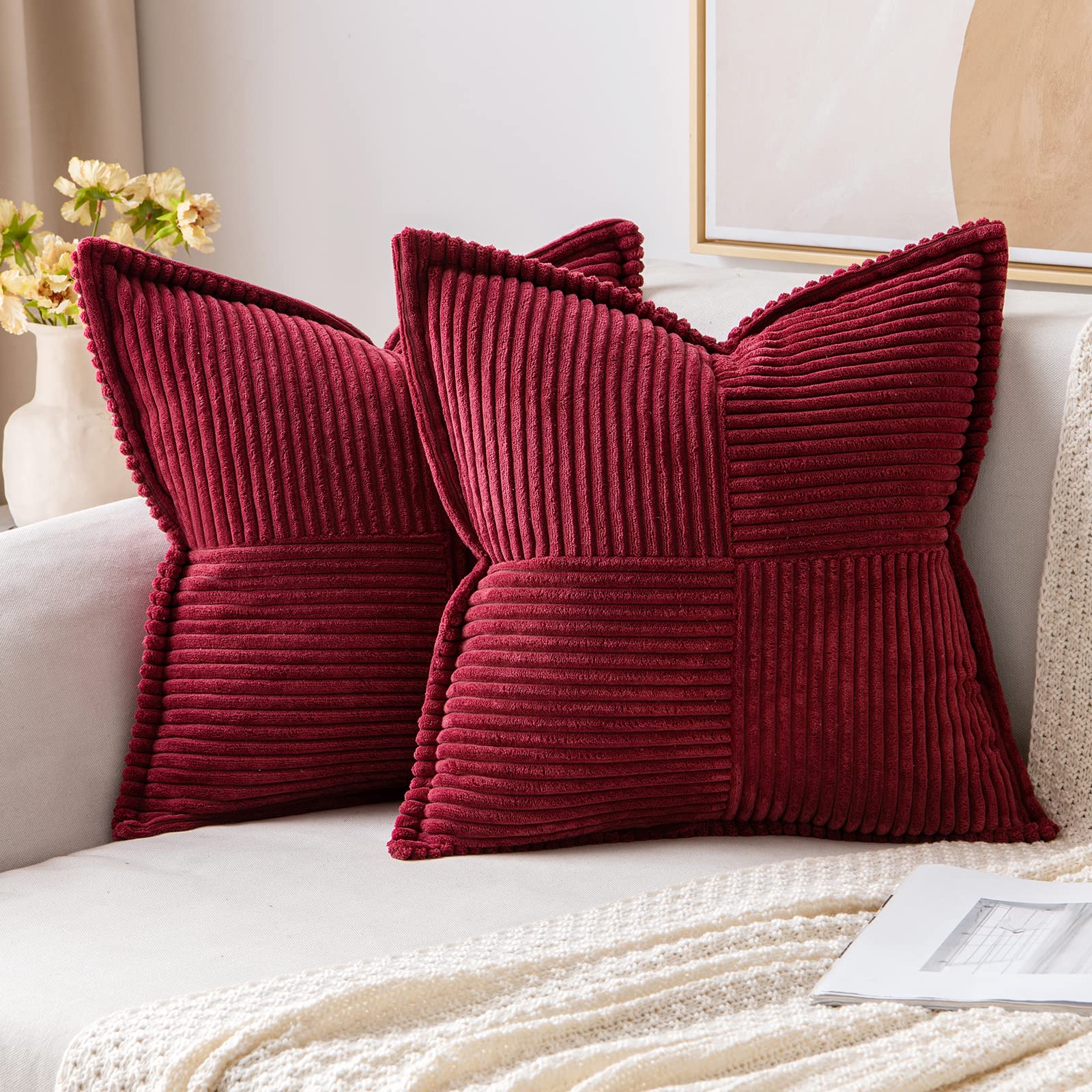 2 Best Burgundy Cushions