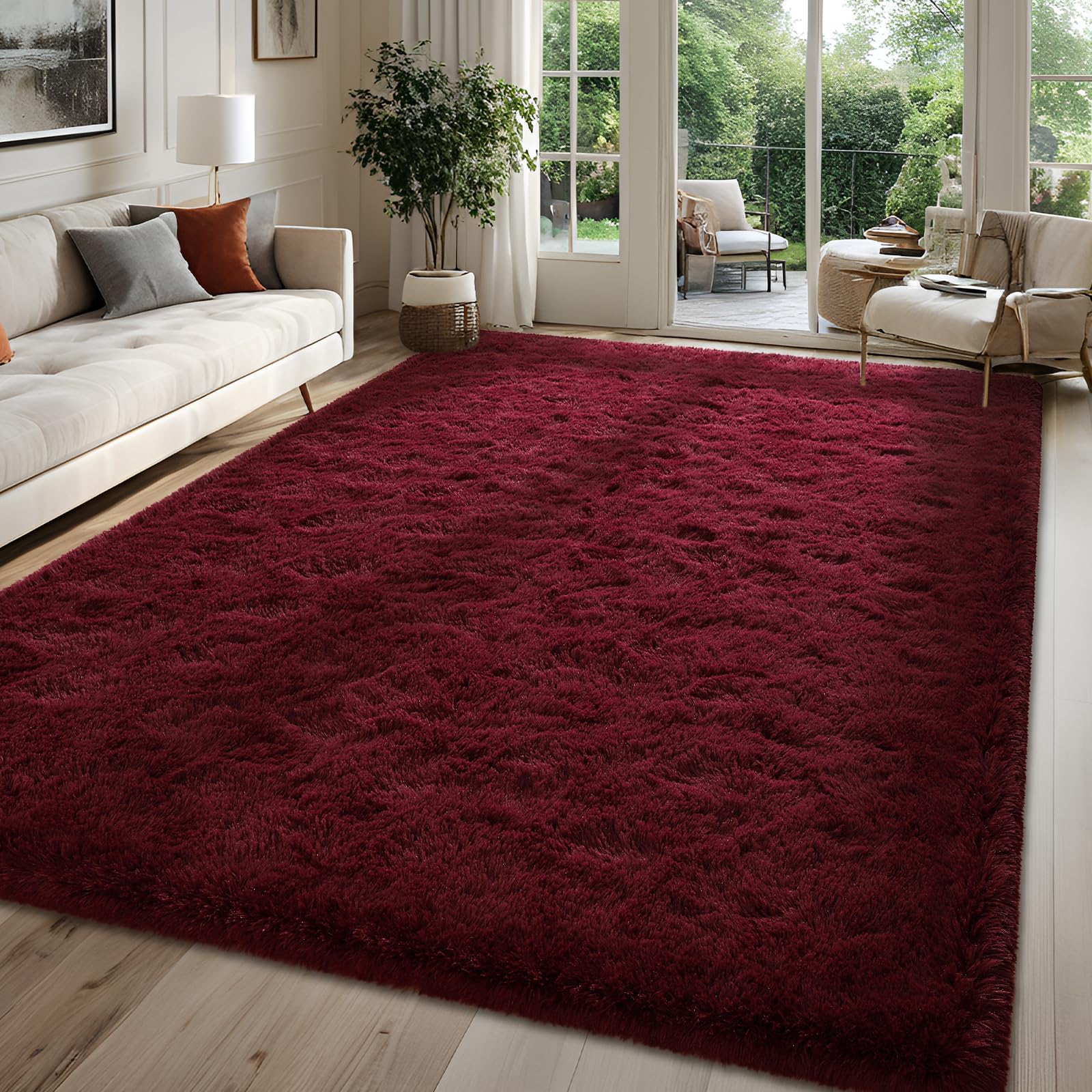 2 Best Burgundy Rugs