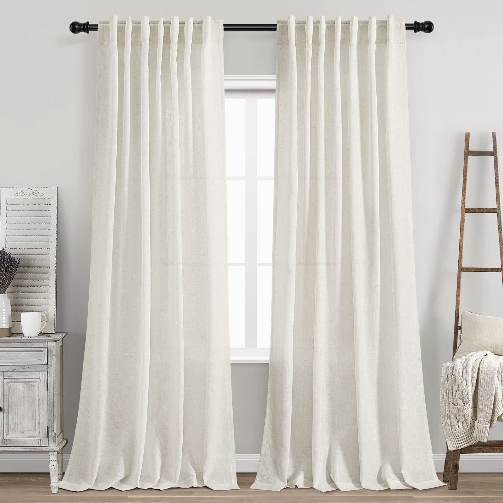 2 Best Cream Curtains