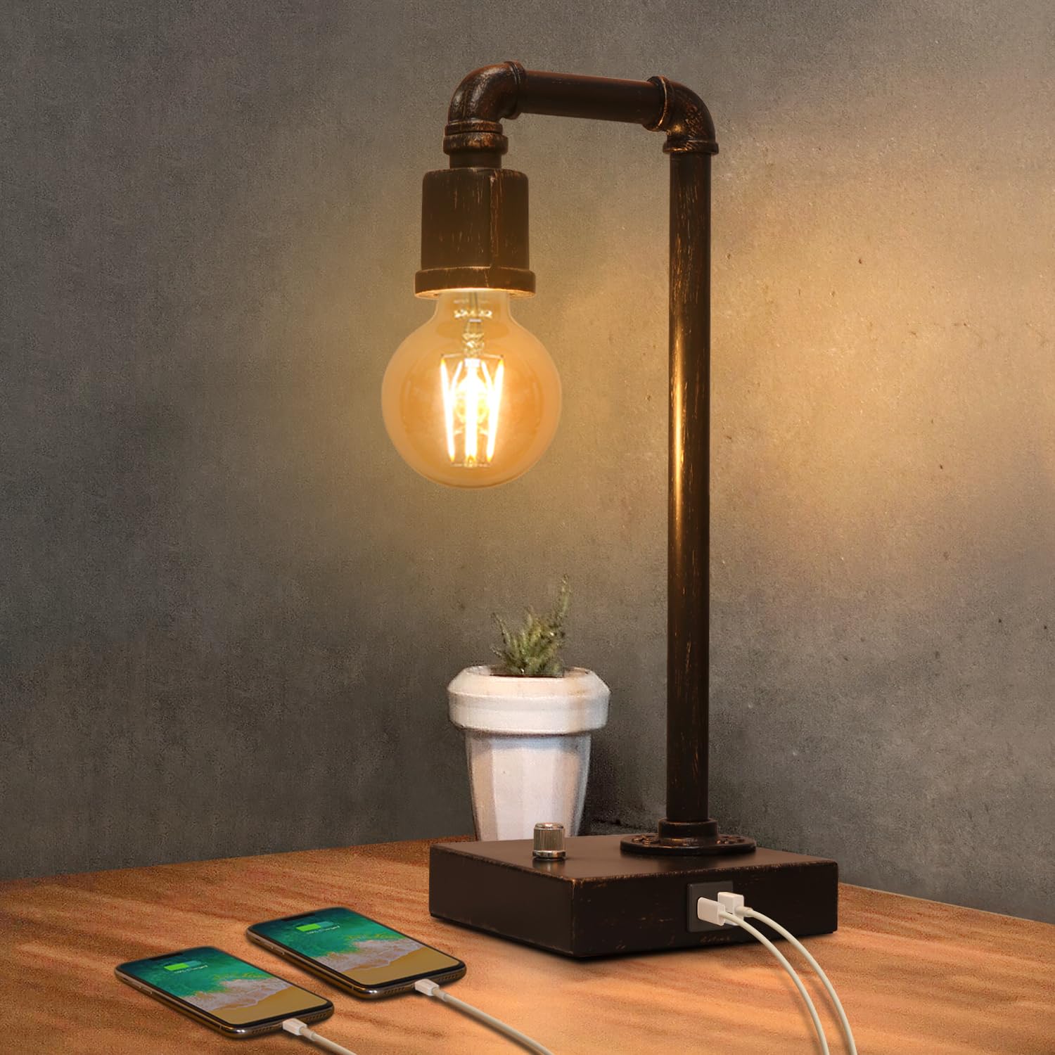 2 Best Edison Bulb Table Lamps