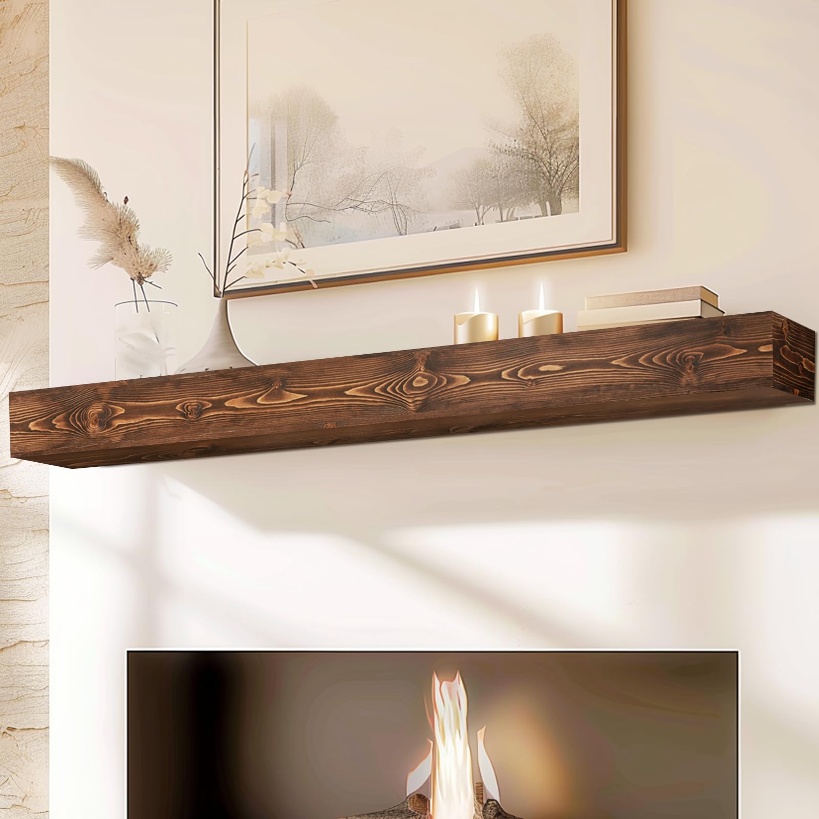 2 Best Fireplace Mantel Wall Art