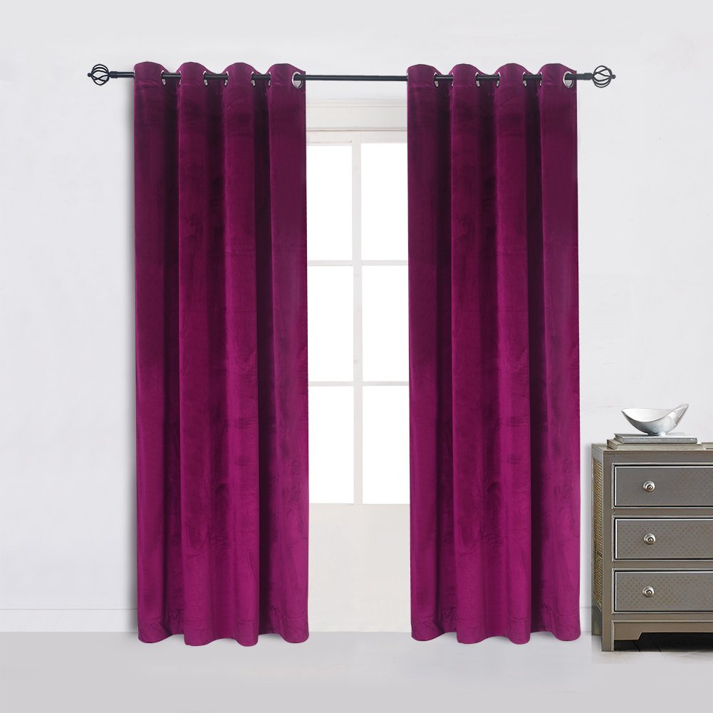 2 Best Fuchsia Curtains