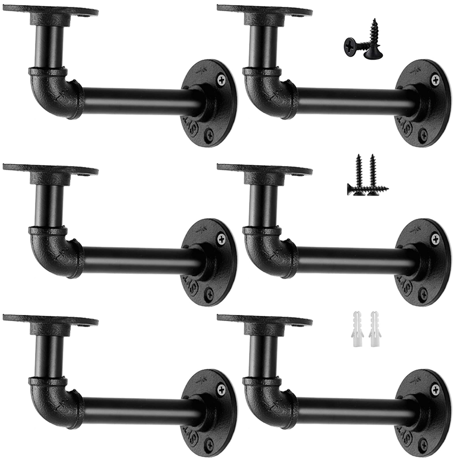 2 Best Industrial Pipe Shelves