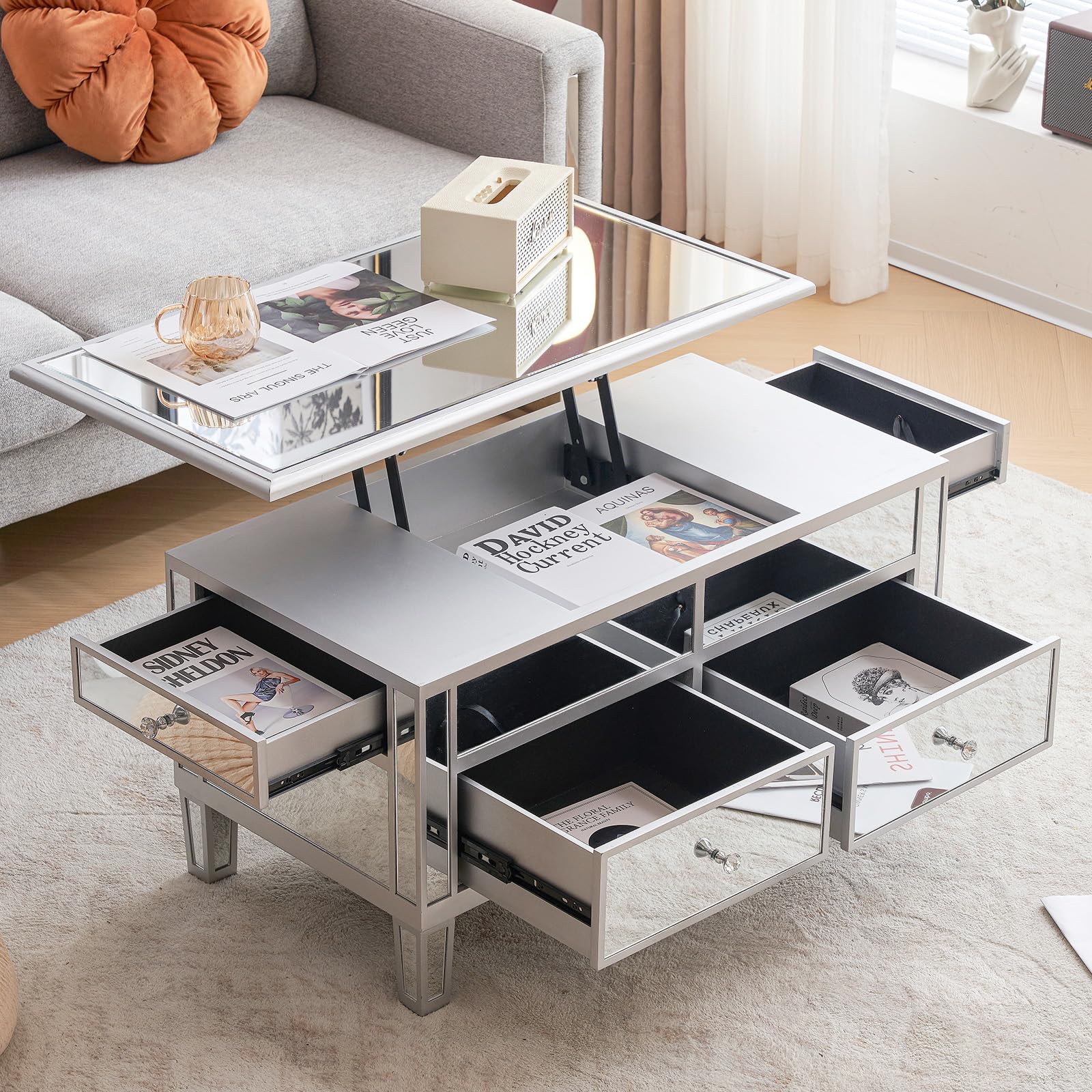 2 Best Mirrored Coffee Tables