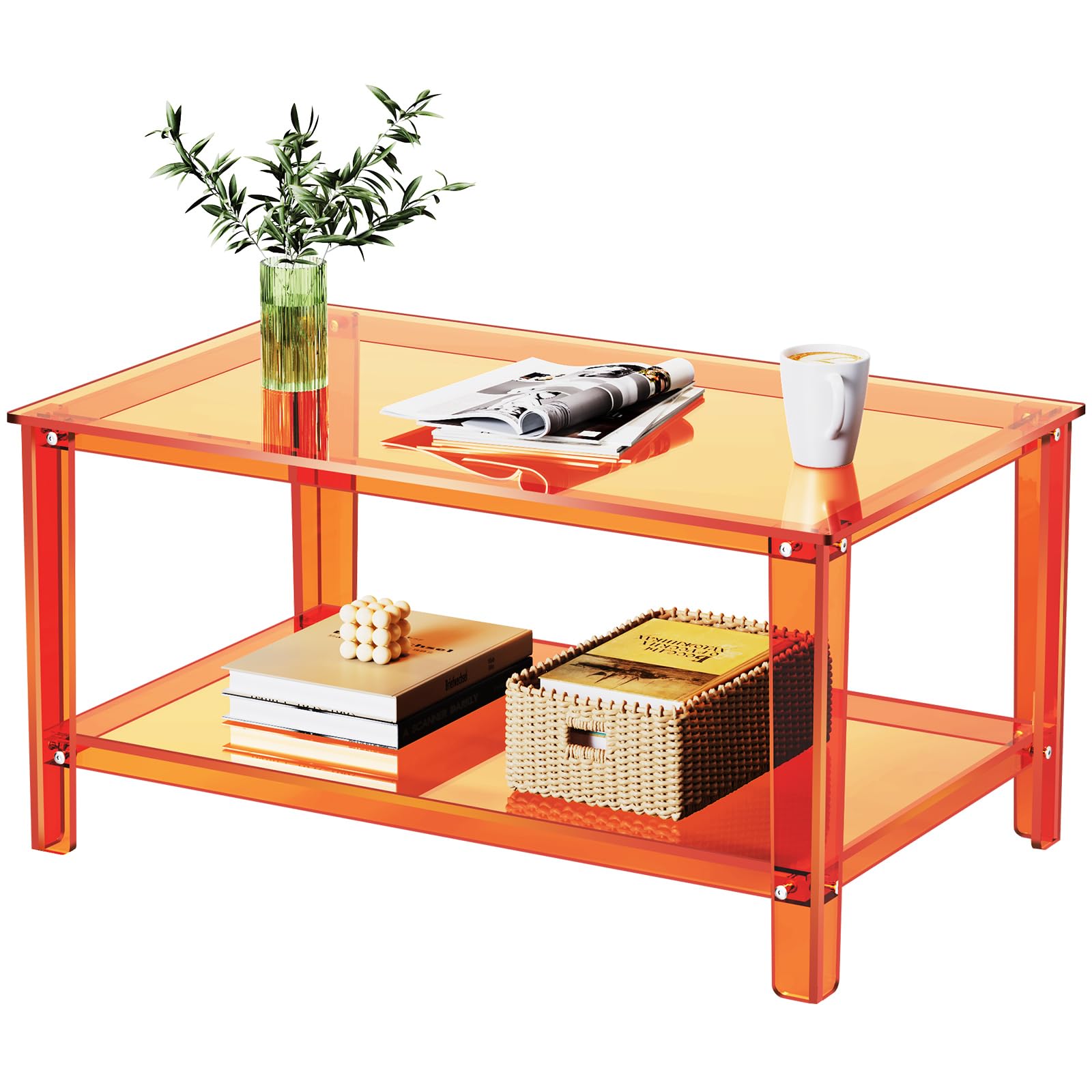 2 Best Orange Coffee Tables