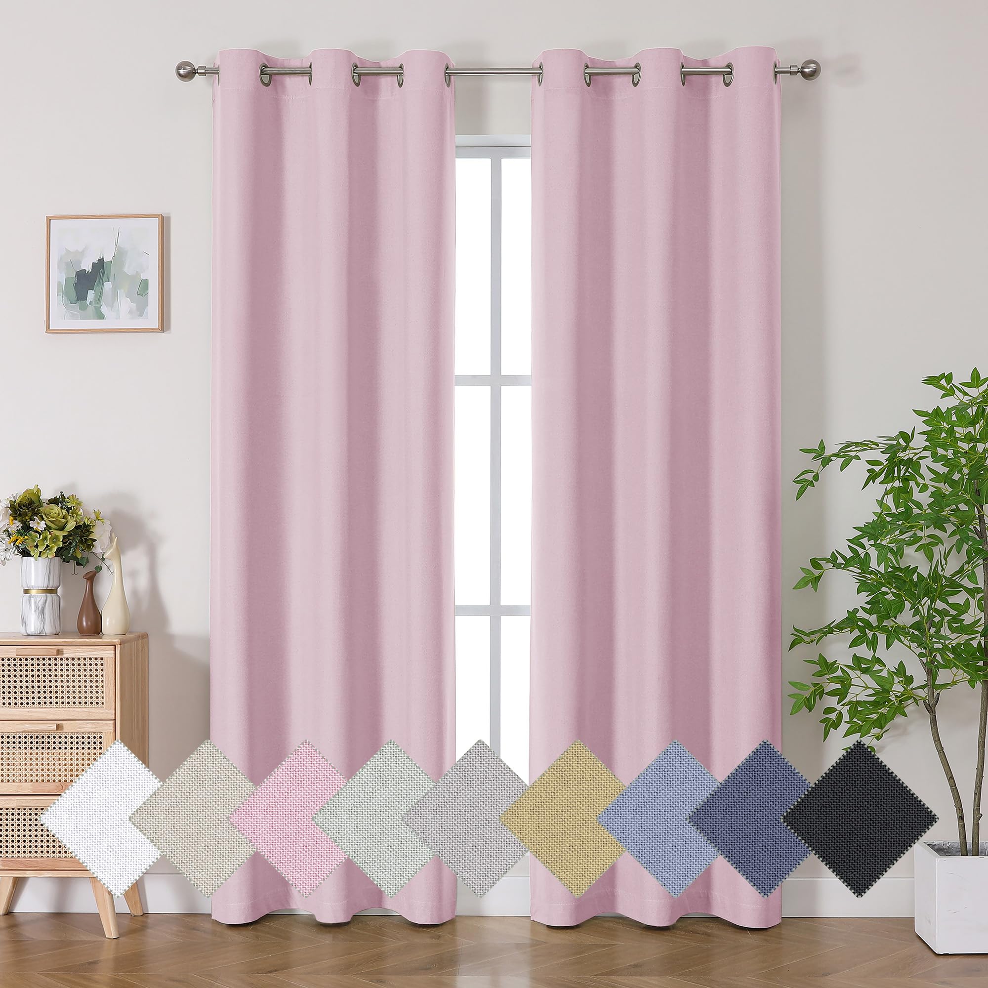 2 Best Pink Curtains