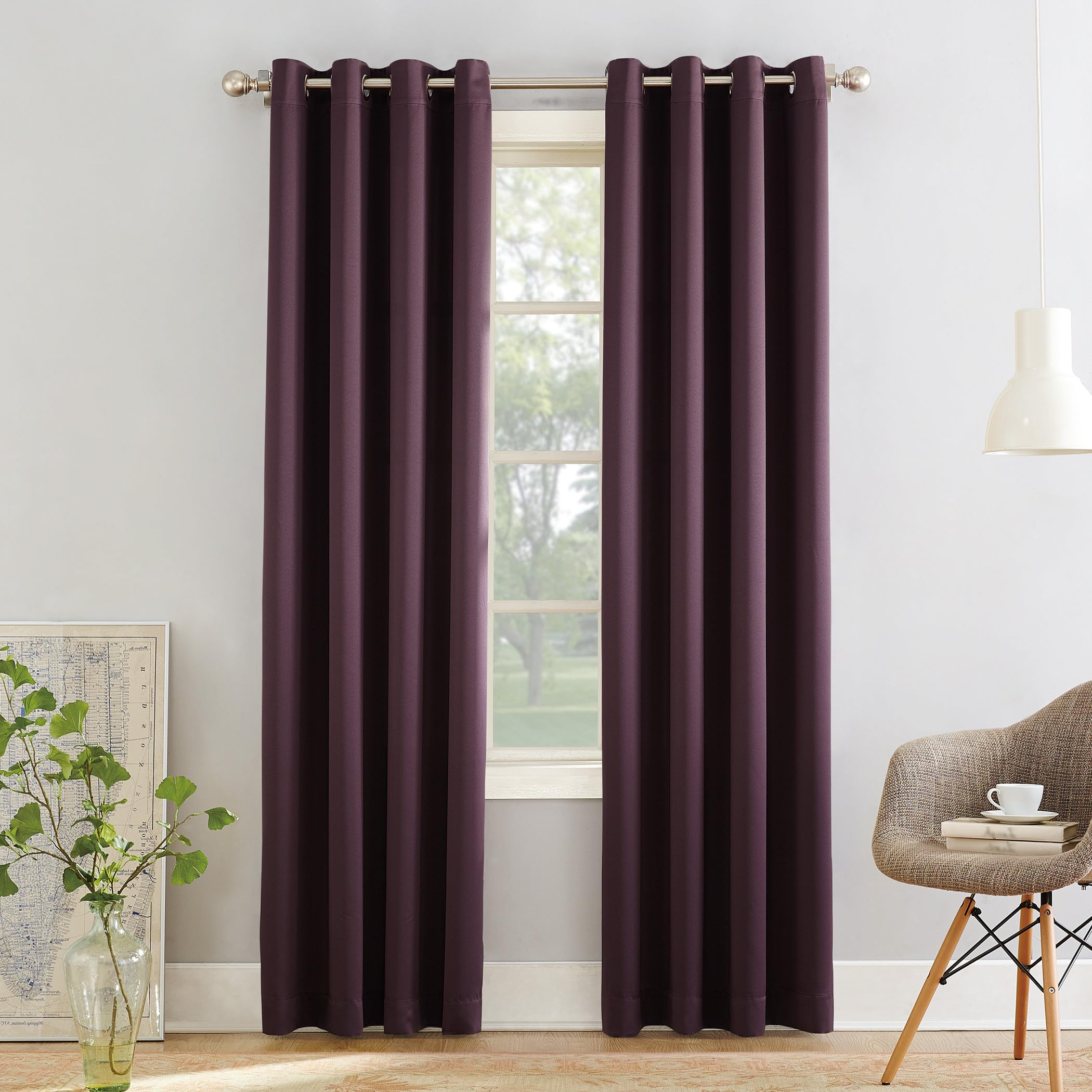 2 Best Plum Curtains