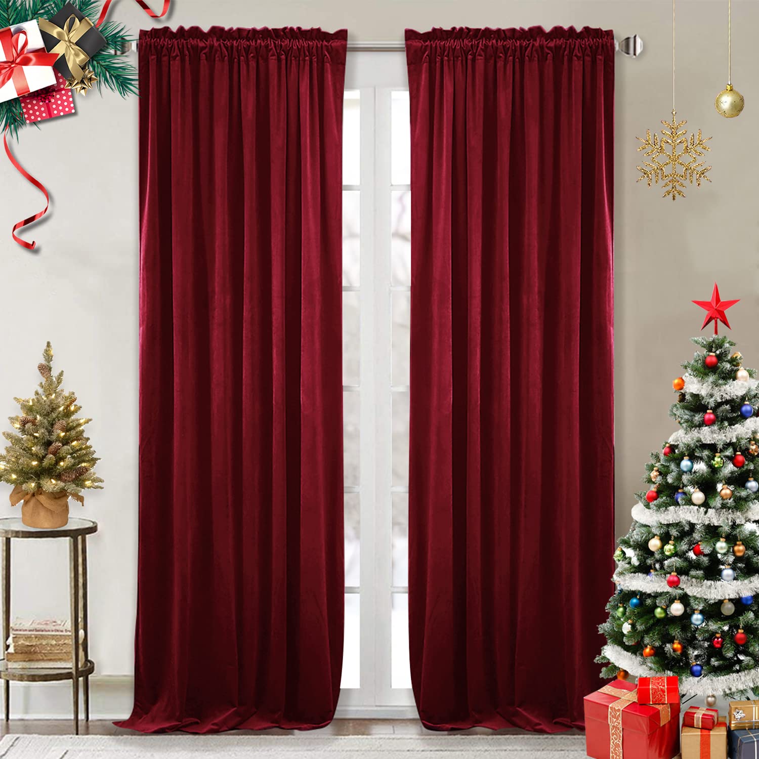 2 Best Red Curtains