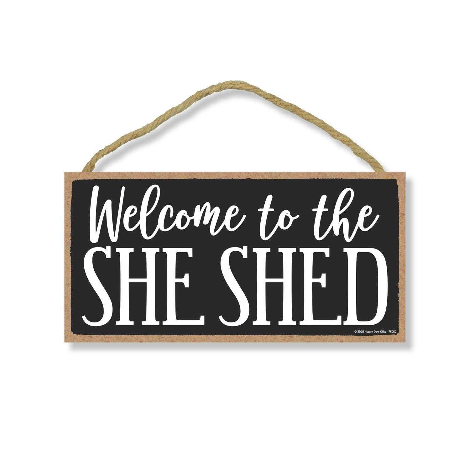 2 Best She Shed Wall Art